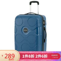 卡米龙Mapuna系列波点硬箱万向轮拉杆箱箱子密码箱行李箱女旅行箱AM6*54007海洋绿28英寸