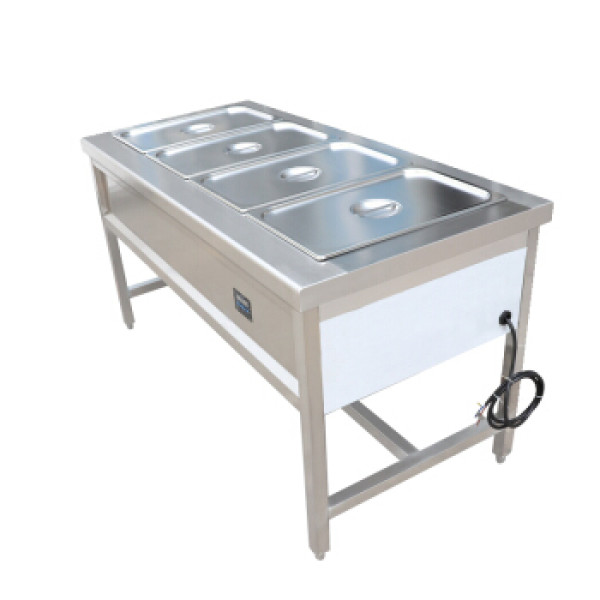 商品卡质kazhi 厨房用具 四格保温菜台150*70*80cm 商用食堂快餐