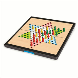 奇点 （SING UIAR）磁石中国跳棋 便携式折叠磁性跳棋盘套装 儿童益智桌游游戏棋