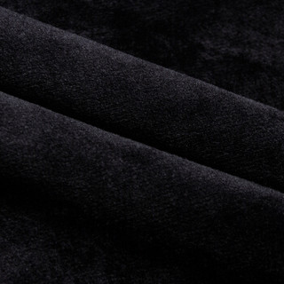 才子（TRIES）羊毛衫男 2019冬季新款纯色高领加厚加绒毛衫 多色可选92198E1729 黑色 48（170/88A）