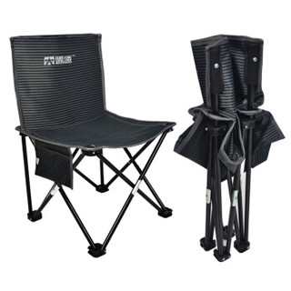 凯速KANSOON 便携式折叠椅小凳子 简易钓鱼椅 户外休闲马扎 沙滩椅40X40x64cm  FC40
