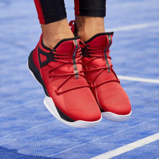 乔丹 篮球鞋高帮网面透气耐磨减震战靴场地实战男篮球鞋 xm2580107 新