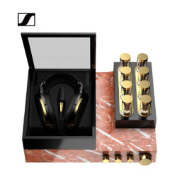 森海塞尔(Sennheiser)HE1 旗舰高保真HiFi静电耳机 大奥二代 定制限量版宫廷红