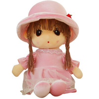 威尔通 芭比布娃娃洋娃娃花仙子公主毛绒玩具公仔玩偶 男女孩儿童开学季礼物必备送女生生日礼物 安琪60cm