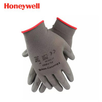 Honeywell 霍尼韦尔尼龙PU涂层精细操作手套 耐磨/灵活性好/良好的触感 2100250CN定做7码-10双装