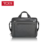 途明 TUMI Arrivé系列男士公文包斜挎包0255002PW2 烟灰色