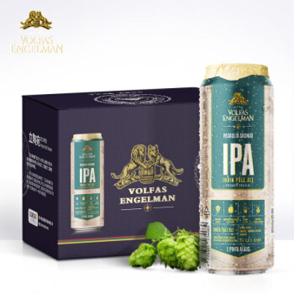 商品沃夫狼(volfas engelman)ipa精酿啤酒 568ml*6