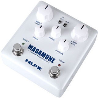 Nux激励压缩单块效果器电吉他电箱琴通用 Masamune白色