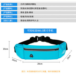 力开力朗（LOCAL LION）6619 户外 跑步骑行 健身隐形手机腰包 黑色