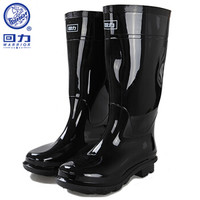 回力 雨鞋男式高筒防水防滑雨鞋胶鞋户外雨靴套鞋 HXL818 黑色高筒 43码