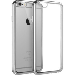 亿色（ESR）iPhone6/6s手机壳/保护套 4.7英寸苹果6/6S手机套 硅胶透明防摔软壳 初色晶耀系列 流星银