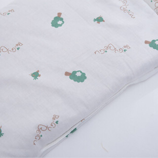 贝谷贝谷(beigubeigu)婴儿枕头0-1-3岁定型枕儿童护头枕麻棉透气新生儿宝宝用品适用 咖色礼盒装42*24cm