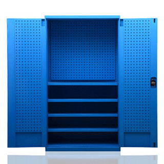 佐盛重型工具柜整理柜车间工具收纳箱铁皮柜带挂板钢制资料柜60CM深 款式3