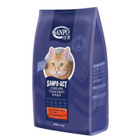 珍宝（SANPO）猫粮 ACT全价鱼肉味 通用型猫粮2.2kg