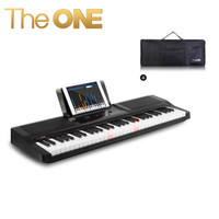 The ONE智能电子琴 61键力度键盘 成年人儿童电子琴 经典黑+琴包