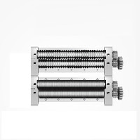 德玛仕（DEMASHI） 压面机商用 压面条切面机 擀面压皮面皮机 单拍面刀-圆刀或方刀（1.5mm/2mm/3mm)