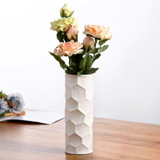 韵无涯 欧式花瓶陶瓷摆件 客厅玄关电视柜酒柜装饰摆件 创意家居装饰