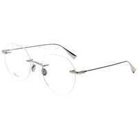 DIOR 迪奥 女款银色镜框银色镜腿光学眼镜架眼镜框 DIOR STELLAIREO6F 010 53MM