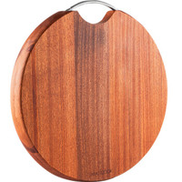 MAXCOOK 美厨 乌檀木砧板菜板 圆形实木菜板大号加厚 天然实心木案板和面板 36