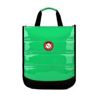 史努比（SNOOPY）补习袋小学生手提袋中学生书袋男女儿童补课包单肩书包手提包饭盒包文件袋 SN9025果绿