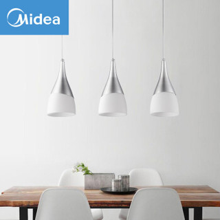 美的（Midea）LED餐吊灯餐厅灯客厅现代简约简欧吊灯吊线灯具时尚三头绮梦（不带光源）