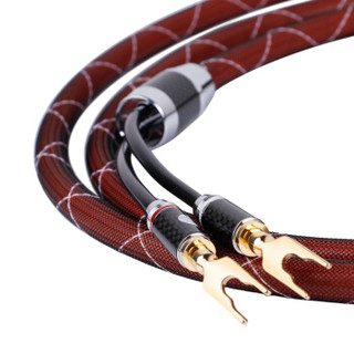 JIB 德国蟒蛇 香蕉头喇叭线 主音箱线 功放接音箱喇叭链接线 音箱线 音响线 音频线 信号线 SB-002 3米