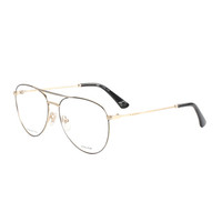 POLICE 中性款金色镜框金色镜腿金属全框光学眼镜架眼镜框 VPL793 0301 57MM