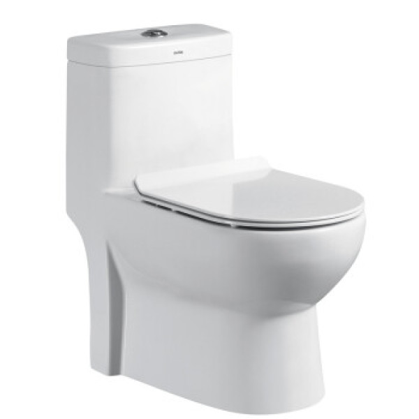 欧泰(outai)抽水马桶吸式防臭座便大口径防堵塞节水坐便器(智洁釉 脲