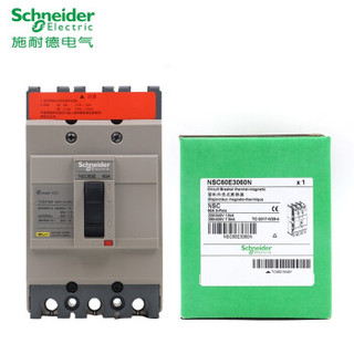 施耐德电气（Schneider Electric）塑壳断路器 NSC60E3060N 手动 固定式 60A 3P 1只装E