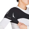 D&M 日本运动护肩带篮球健身护肩套男女左右兼用 AT-4001黑色L胸围(90-105cm)护肩