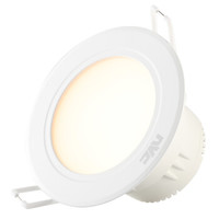 雷士（NVC） 雷士照明 LED筒灯天花灯 金属铝材漆白 4瓦暖白光4000K 开孔7.5-8.5厘米
