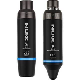 Nux动圈麦克风无线系统2.4G话筒连接线 B4黑色