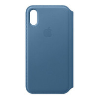Apple iPhone XS 皮革保护夹/手机夹/手机壳 海角蓝