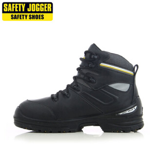 Safety Jogger PREMIUM S3 防砸防刺穿防静电耐高温中帮安全鞋 871000 黑色 39 少量库存 订制款