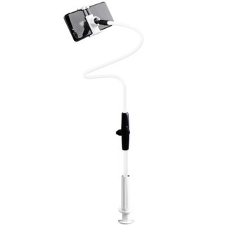 毕亚兹 懒人支架 手机支架 床上床头桌面支架 直播 软管架子 适用于3-5.5英寸手机 1米 C23-黑