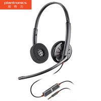 缤特力（Plantronics）BlackwireC225 电脑耳麦/办公耳机3.5MM单插头可连手机(赠双3.5MM转接头)