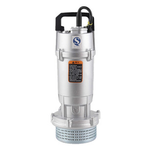 新界（SHIMGE）QDX1.5-12-0.25L2 潜水电泵高扬程抽水机农用家用灌溉抽水泵 220v配管内径25mm
