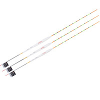 北溟鱼 台湾白巴尔杉木浮漂 鲫鱼鲤鱼漂醒目加粗漂尾 G-005,123号各一支套装