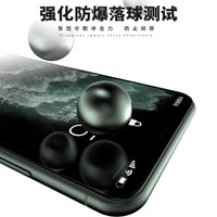 LLUNC 朗客 苹果iPhone11pro max/xs max钢化膜全屏高清防指纹全玻璃覆盖
