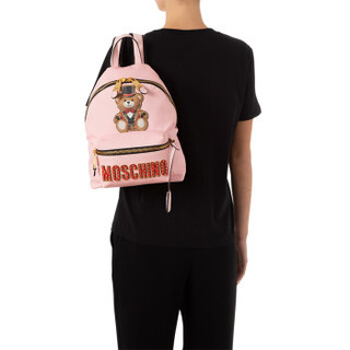 MOSCHINO 莫斯奇诺 泰迪熊系列双肩包 女款 粉色 7 A7633 8210 1224