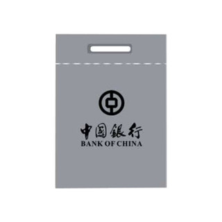 日兴（RIXING）中国银行90g无纺布手提袋 灰色 120个/包 整包销售