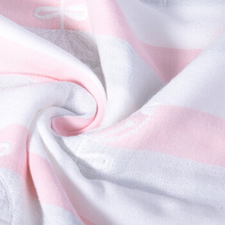 AUSTTBABY 婴儿纯棉盖毯 8层纱布毯子空调被 索菲粉