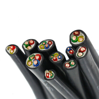 商品江北防老化 铜芯橡皮绝缘黑色聚乙烯护套电线 bx 25平方 100米/盘