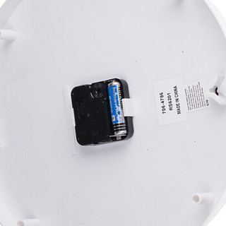 RS Pro欧时 白色 墙壁 模拟 塑料 时钟  电池运作  尺寸303 (Dia.) x 40mm