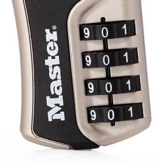 玛斯特（Master Lock）密码锁出国旅游箱包密码挂锁4697D香槟色 美国专业锁具品牌
