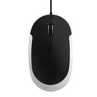 B.O.W 航世 A16 有线鼠标 1600DPI 撞色