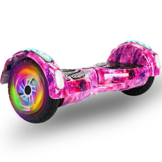 凯迪格（KAIDIGE）8.5英寸智能电动车双轮儿童小孩代步车成年两轮成人学生自平衡车KII紫色星空