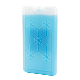 欧宝森冰晶盒 制冷蓝冰 空调扇蓄冷冰盒冰砖 冰排 食品母乳保鲜 450ml雪花薄款 2个装