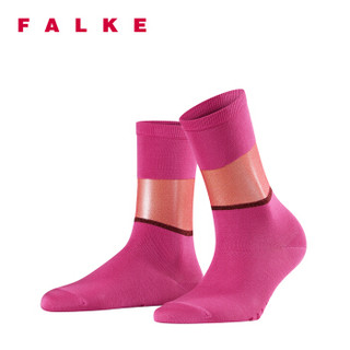 FALKE 德国鹰客 Sheer Elegan时尚彩色丝光棉中筒女袜 粉色pink 39-42 46319-8197