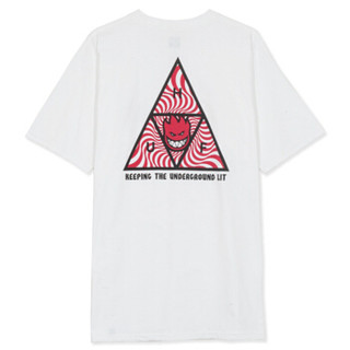 HUF 男士白色短袖T恤 TS00656-WHITE-M
